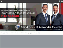 Tablet Screenshot of davidetalexandre.com